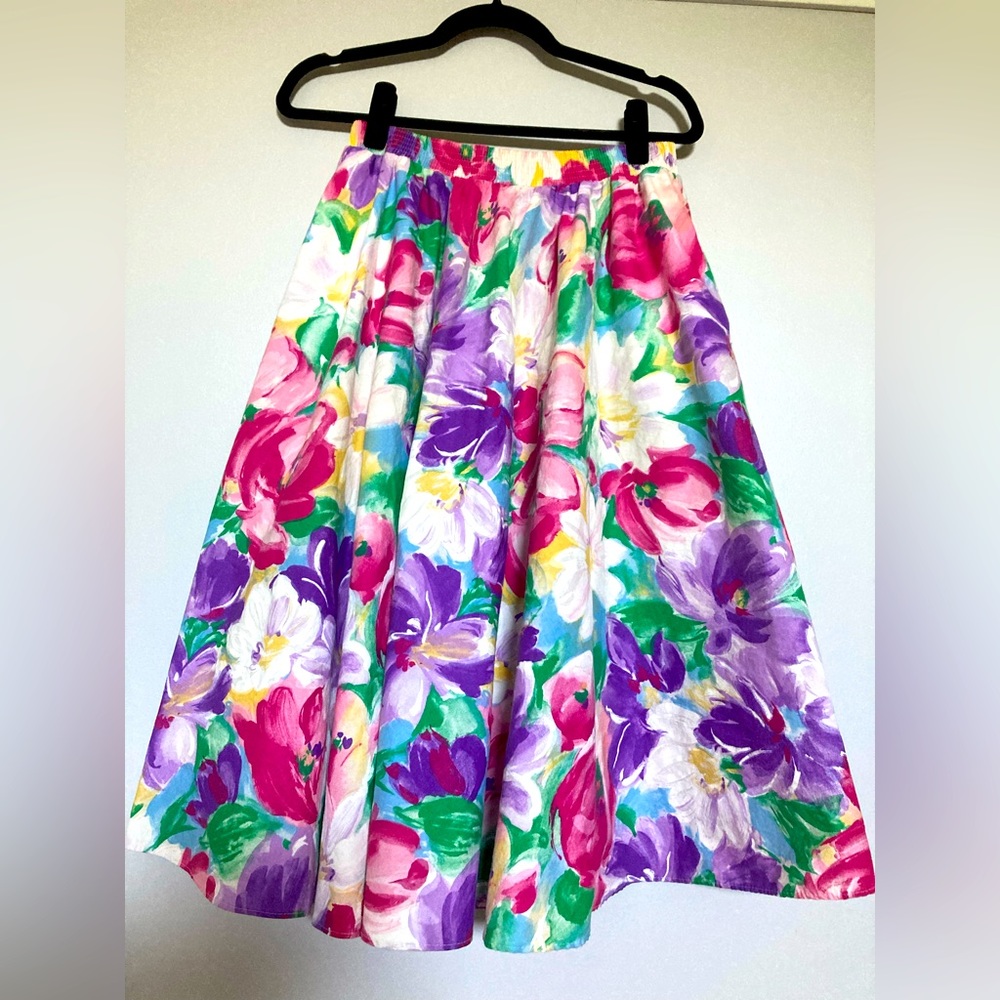 80s Vintage Tumbleweeds Skirt